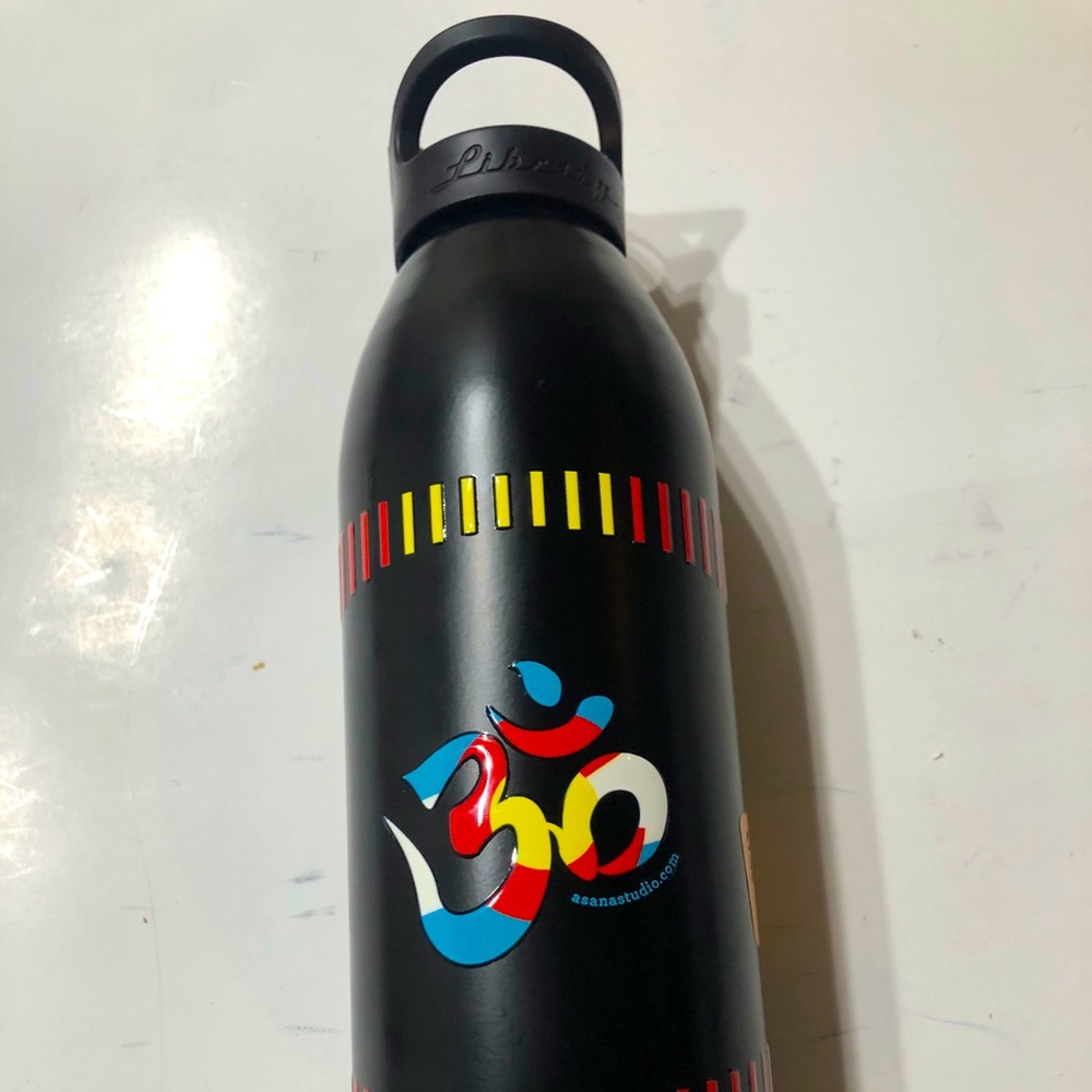 liberty bottle works 3D Yoga Water Bottle made USA